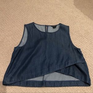 Club Monaco women’s denim top